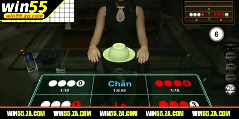 Xóc đĩa trực tuyến WIN55 tạo cảm giác hồi hộp như thật